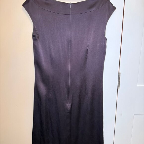MAXMARA Brown & Black Dress - Size 8 - Picture 6 of 8